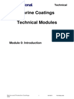 Marine Coatings Technical Modules: Module 0: Introduction