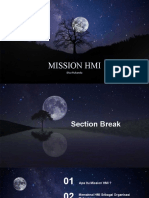 Night Sky Full Moon PowerPoint Templates