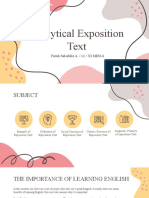 Analytical Exposition Text