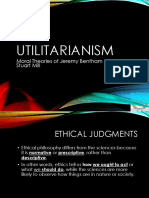Utilitarianism: Moral Theories of Jeremy Bentham and John Stuart Mill