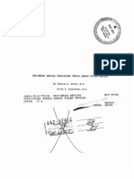 Pre-Gemini Medical Predictions Versus Gemini Flight Results