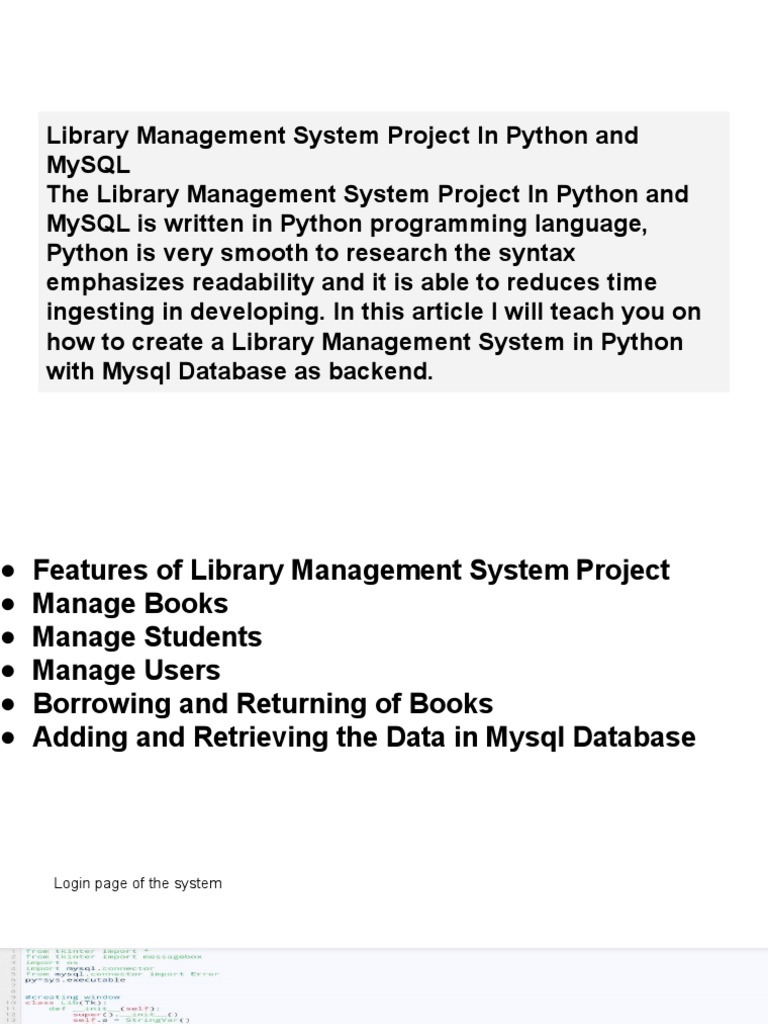 Python Mini Project | PDF | Technology & Engineering