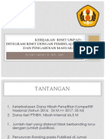 Keri Lestari Kebijakan Integrasi Riset UNPAD