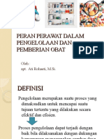 Peran Perawat dalam Pengelolaan Obat