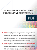 Pembangunan Kemahiran Profesional Guru