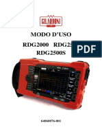 Modo D'Uso RDG2000 RDG2500 RDG2500S