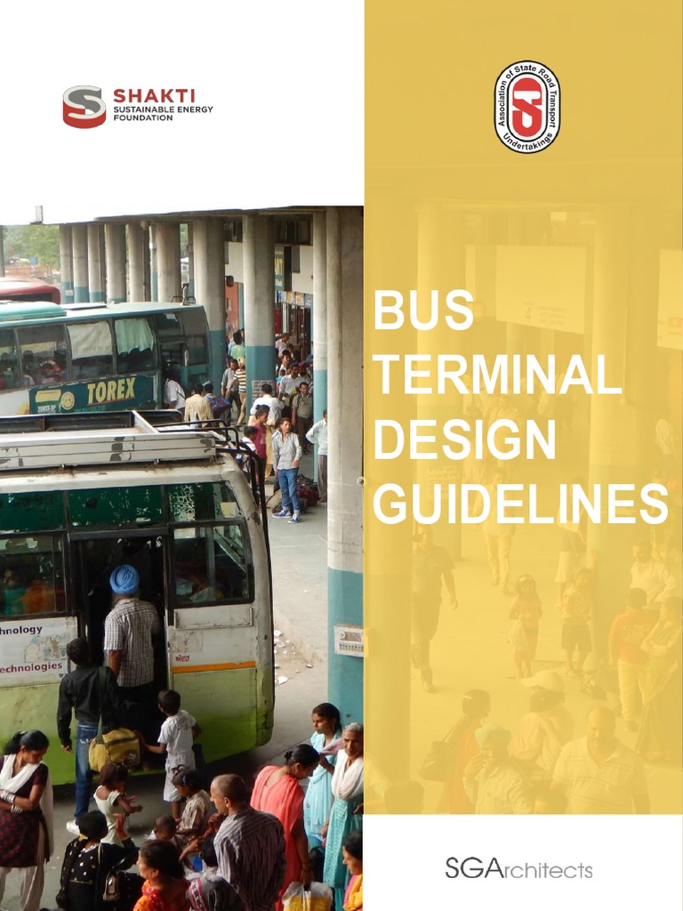 Bus Terminal Design Guidelines Comp | PDF | Public Transport | Bus