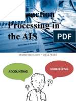Transaction Processing in The AIS
