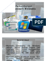 VII. Perkembangan Microsoft Windows