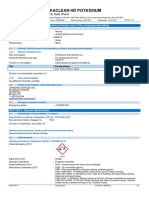 Alkaclean HD Potassium: Safety Data Sheet