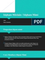 Idgham Mitslain