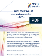 Thérapies Cognitives Et Comportementales - TCC - : LLL LLL