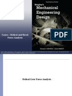 Lecture 5-Gears - General - 4-L - Helical and Bevel Force