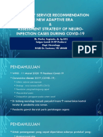 Neurology Service Recommendation For New Adaptive Era-Sound