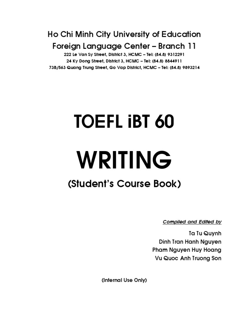 82  Academic Writing Course Book with Best Writers