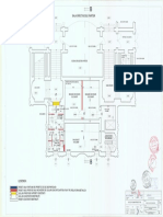 plan etaj intermediar, cota +3.44 existent-propus