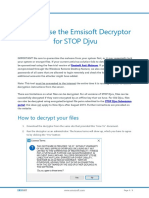 Emsisoft Howto Stopdjvu