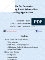 Grids For Dummies Featuring Earth Science Data Mining Application