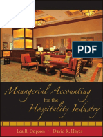 39153597 Managerial Accounting for the Hospitality Industry