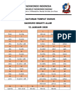 Pengaturan Tempat Duduk Gashuko 12 Januari 2020 Fix Terbaru PDF