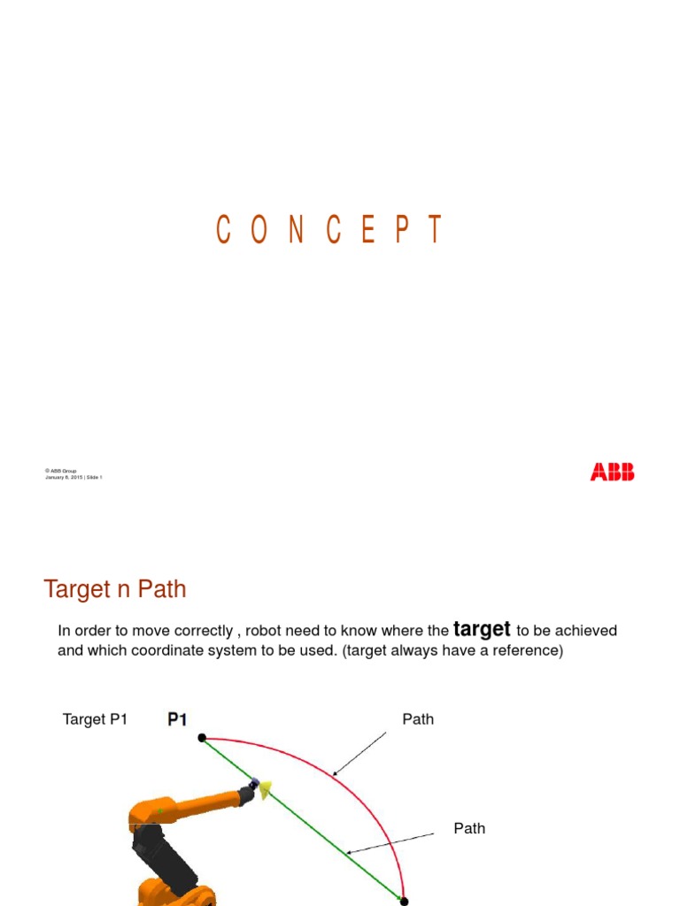 Intro To ABB Robotic 1 - Concept | PDF | Cartesian Coordinate System ...