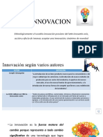 Innovación: concepto, tipos y ejemplos