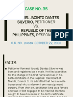 Rommel Jacinto Dantes Silverio, Petitioner VS. Republic of The Philippines, Respondent
