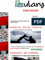 Personalities and Friendship Picture Dictionaries