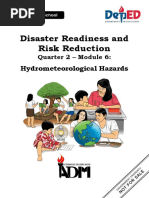 Disaster Readiness and Risk Reduction: Hydrometeorological Hazards