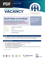 South Deep Is Recruiting!