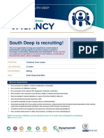 South Deep Is Recruiting!