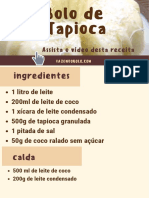 Bolo de Tapioca