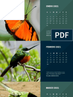 Calendario Fauna Pusa Pinaud