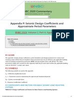 Appendix P - Seismic Design Coefficients and Approximate Period Parameters - BNBC 2020 Commentary