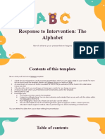 Response to Intervention_ The Alphabet 