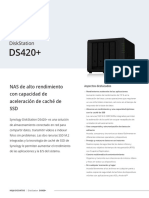 Synology DS420 Plus Data Sheet SPN