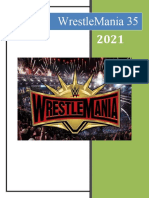 Analysis On Wrestle Mania