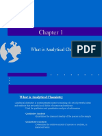 What Is Analytical Chemistry?