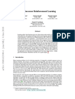 Deep Successor Reinforcement Learning: Authors Contributed Equally and Listed Alphabetically