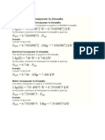 Conversion Tools Formula