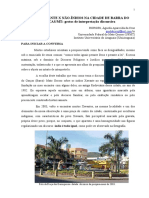 Índios Xavante X Não-Índios Na Cidade de Barra Do Garças