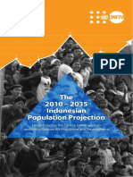 The 2010 - 2035 Indonesian Population Projection