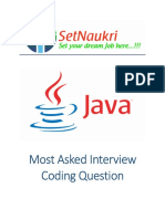 Java Sample Interview-Questions