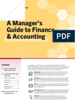 A Manager's Guide To Finance & Accounting