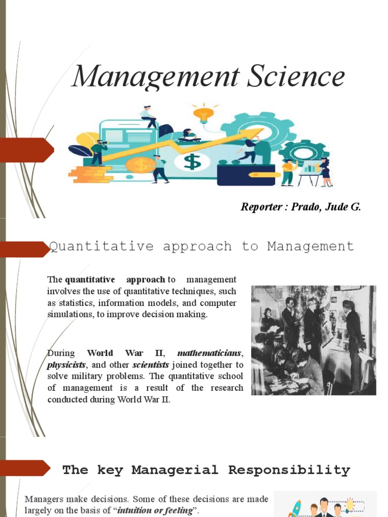 Quantitative Management Techniques Explained | PDF | Mathematical Model ...