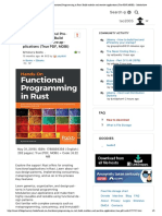 Hands-On Functional Pro-Gramming in Rust: Build Modular and Reactive Ap - Plications (True PDF