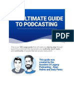 The Ultimate Guide To Podcasting