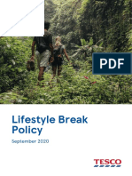 Lifestyle Break Policy V.2.2 Sept 2020