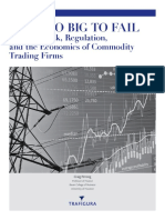 Trafigura Pirrong Not Too Big To Fail Systemic Risk White Paper