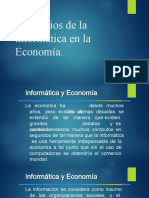 2.4 Beneficios de La Informática en La Economía.